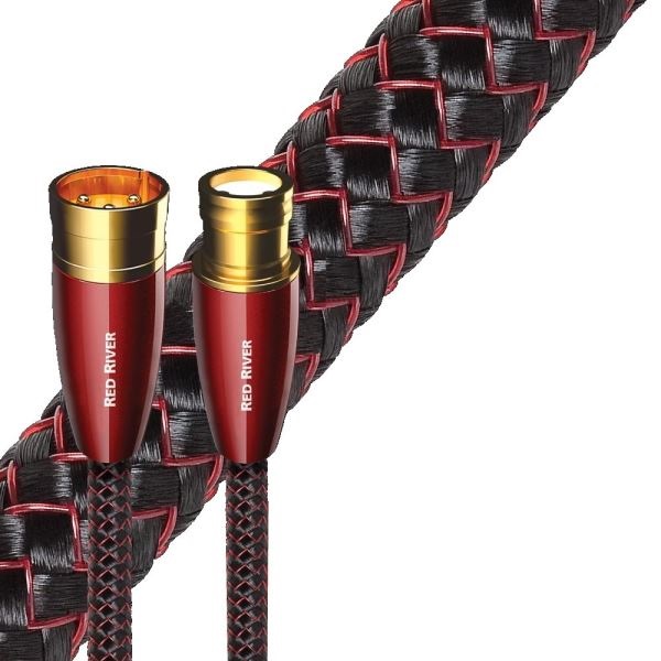 AudioQuest XLR Red River 10,0 m. - XLR kabel