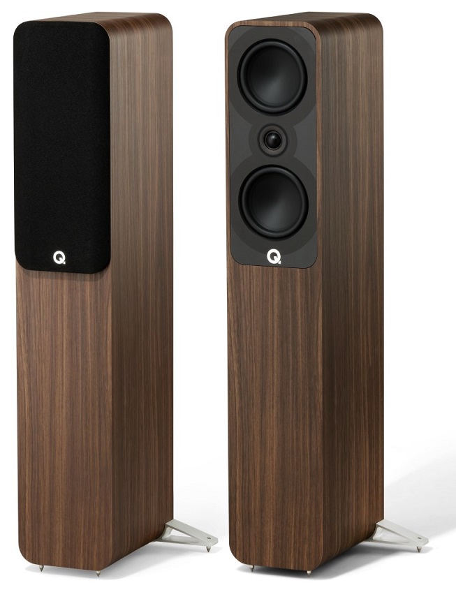 Q Acoustics 5040 rosewood - paar - Zuilspeaker