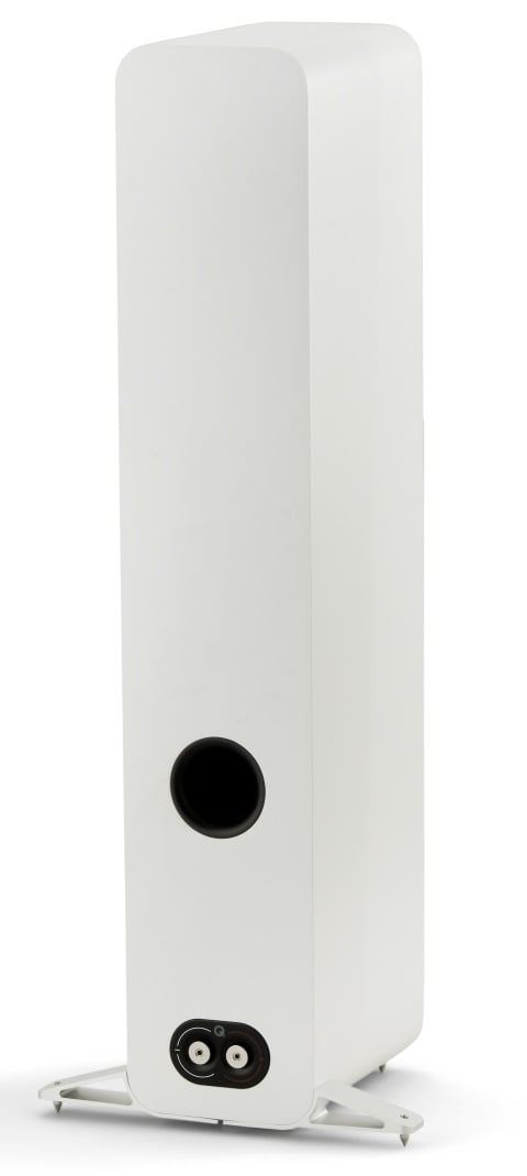 Q Acoustics 5040 wit - achteraanzicht - Zuilspeaker