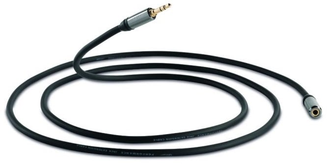 QED Performance 3.5 mm Heaphone Extension 1,5 m. - Koptelefoon kabel