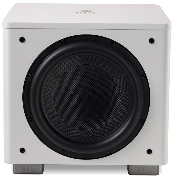 REL HT/1003 mkII wit - frontaanzicht - Subwoofer