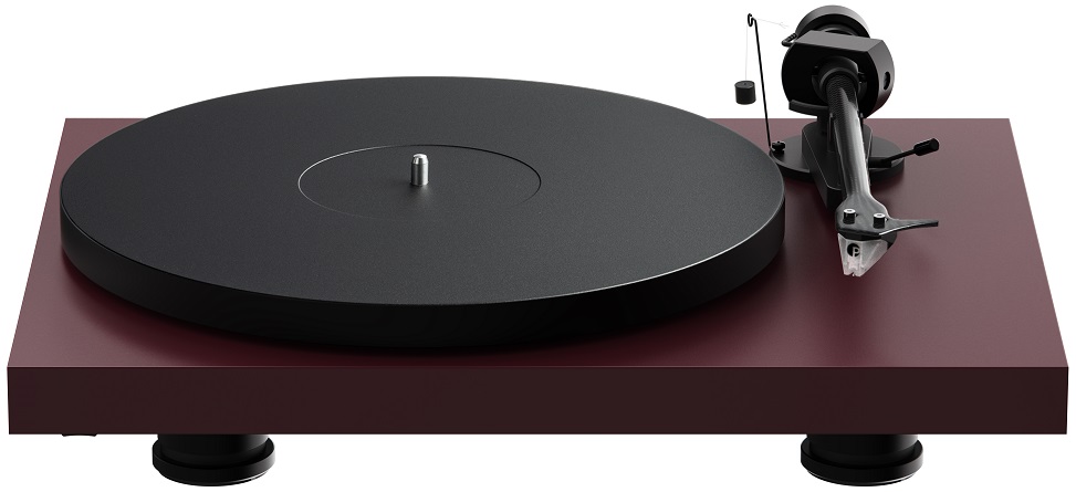 Pro-Ject Debut EVO 2 rood satijn - Platenspeler