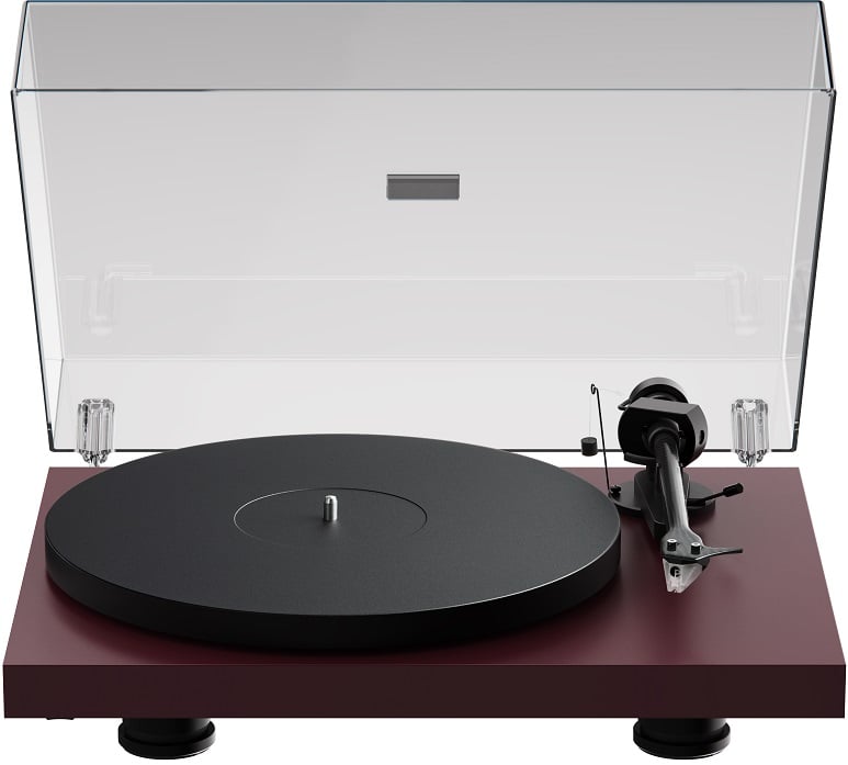 Pro-Ject Debut EVO 2 rood satijn - Platenspeler