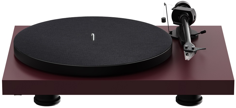 Pro-Ject Debut EVO 2 rood satijn - Platenspeler