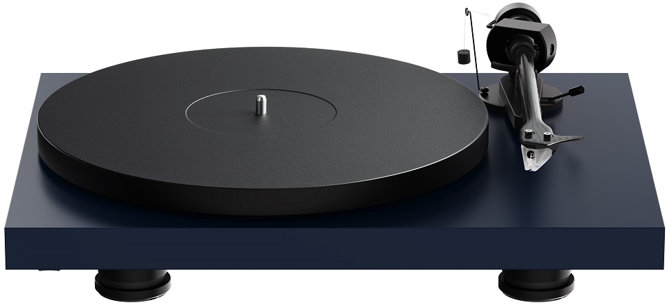 Pro-Ject Debut EVO 2 blauw satijn - Platenspeler