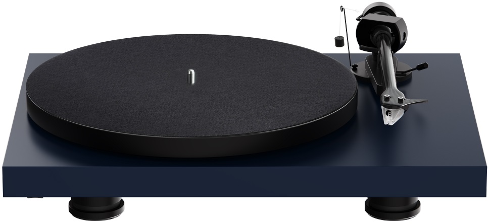 Pro-Ject Debut EVO 2 blauw satijn - Platenspeler