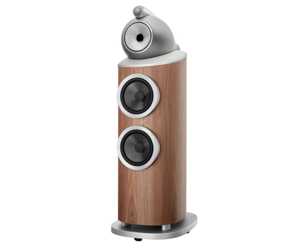 Bowers & Wilkins 802 D4 satin walnut (demo) - Zuilspeaker