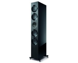 KEF Reference 5 Meta high-gloss black / grey (demo)