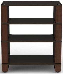 Blok Stax 2G 4 Shelf Collection walnoot/zwart essen