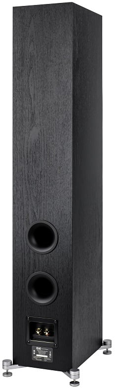 Elac Debut 3.0 DF53-BK - achteraanzicht - Zuilspeaker