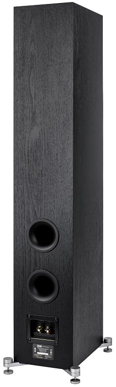 Elac Debut 3.0 DF63-BK - achteraanzicht - Zuilspeaker