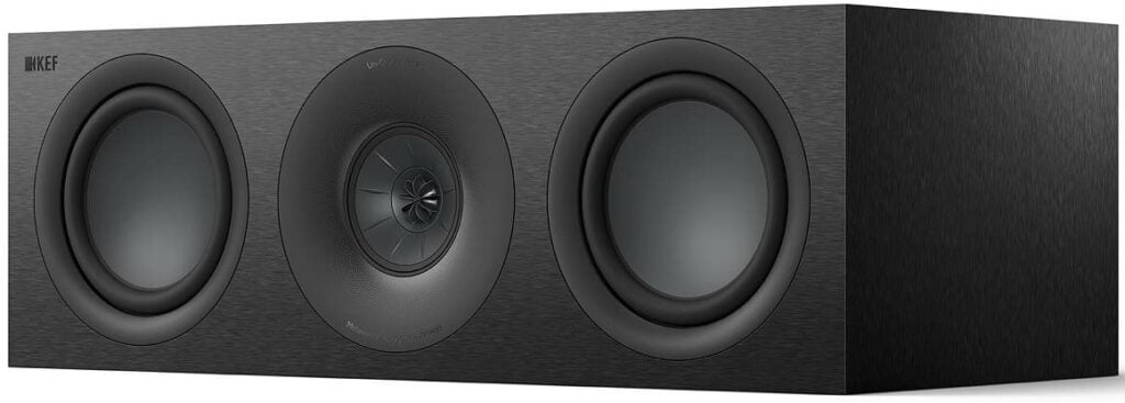 KEF Q6 Meta zwart satijn - Center speaker