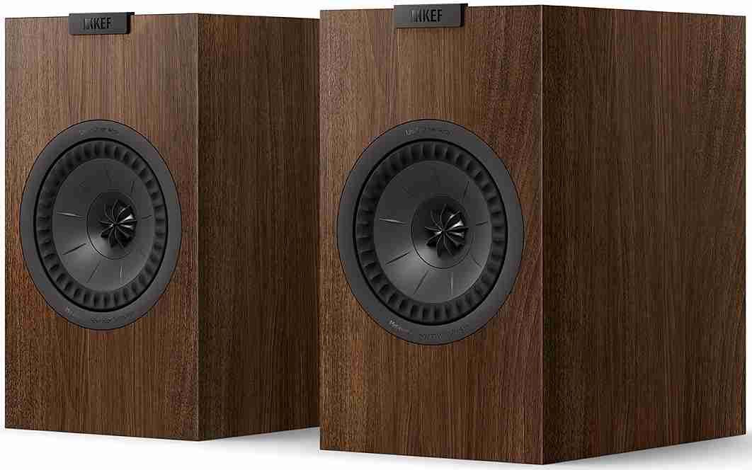 KEF Q1 Meta walnoot - paar - Boekenplank speaker