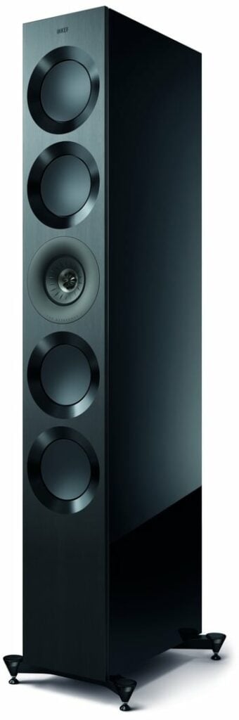 KEF Reference 5 Meta high-gloss black / grey