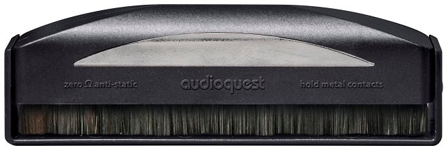 AudioQuest Anti-Static Record Brush Silver - Platenspeler accessoire