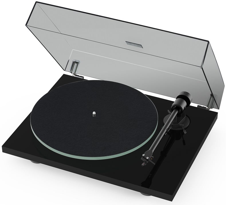 Pro-Ject T1 EVO BT zwart hoogglans - Platenspeler