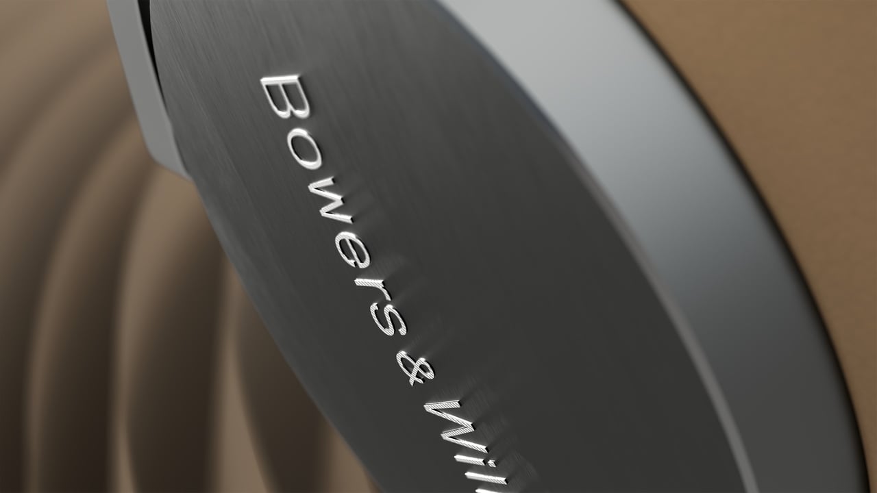 Bowers & Wilkins Px8 licht bruin - detail - Koptelefoon