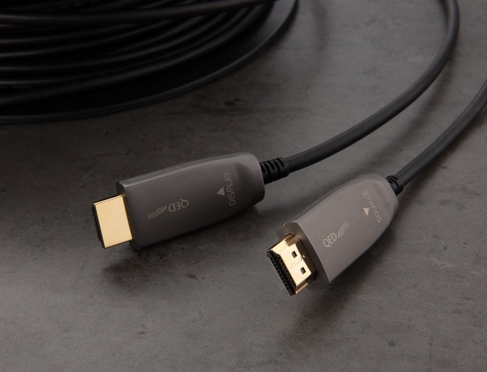 QED Performance Active Optical HDMI 20,0 m. - HDMI kabel