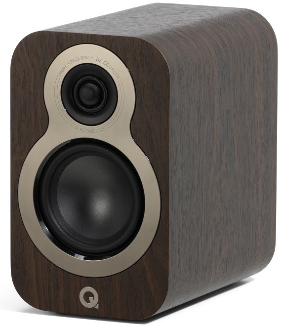 Q Acoustics 3010c walnoot - Boekenplank speaker