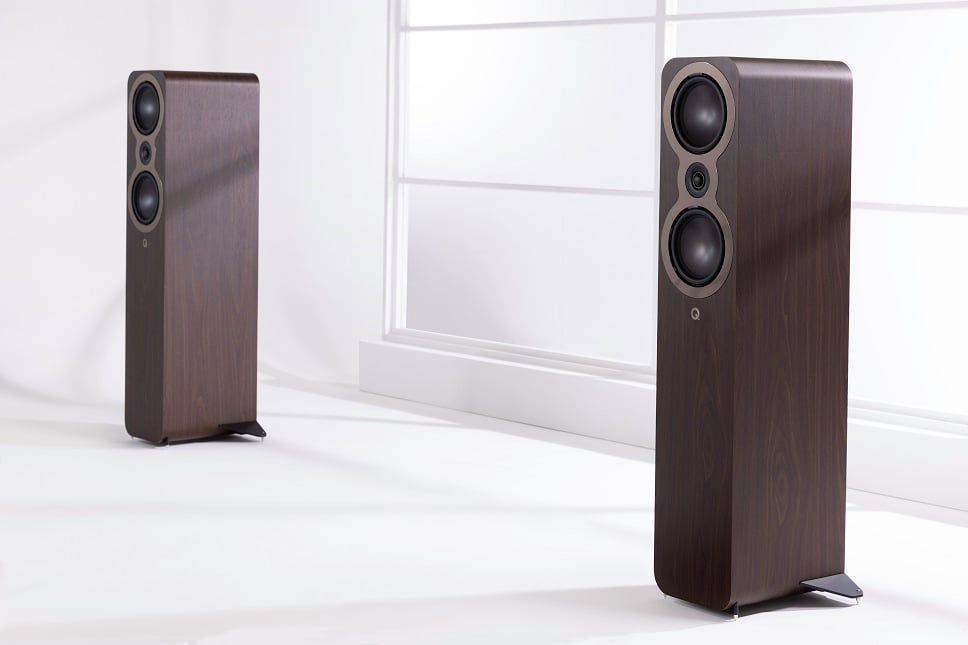 Q Acoustics 3050c rosewood - beauty - Zuilspeaker