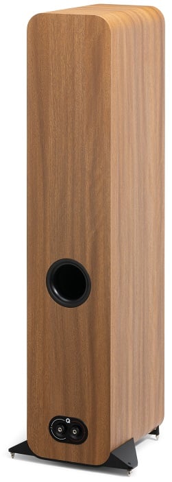 Q Acoustics 3050c eiken - achteraanzicht - Zuilspeaker