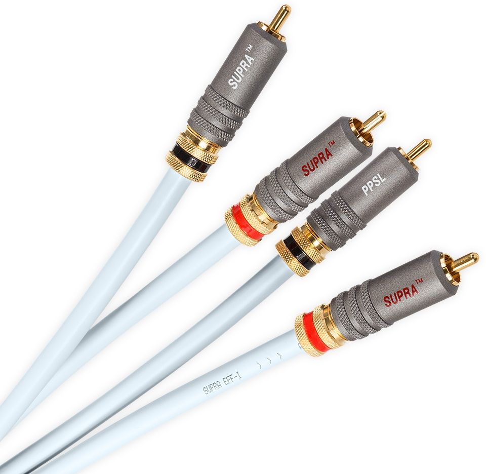 Supra EFF-ISL 1,0 m. - RCA kabel