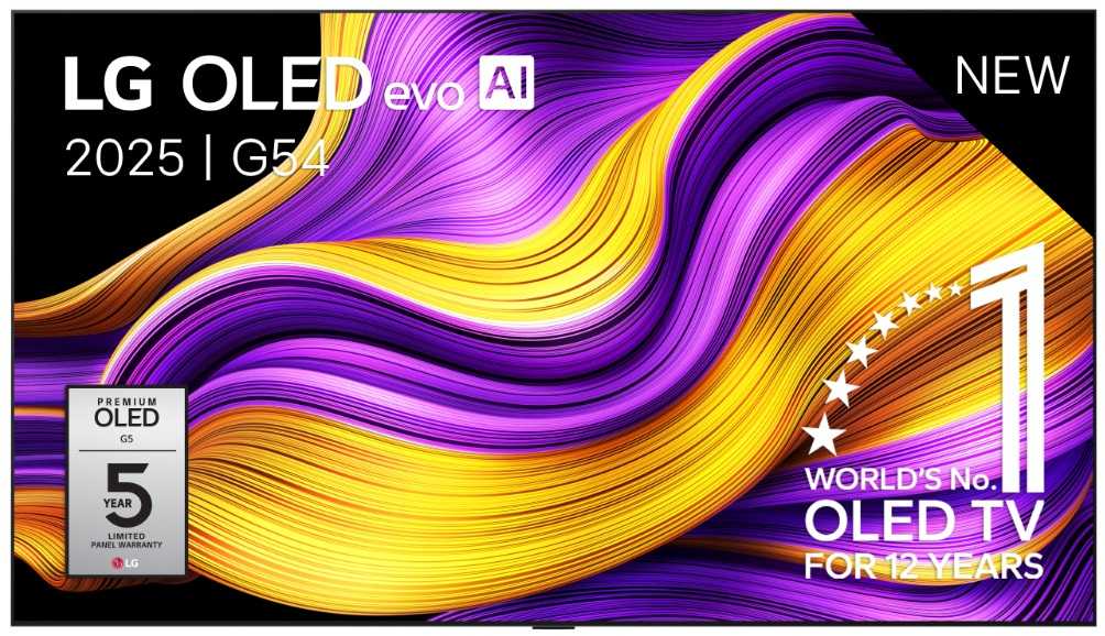 LG OLED97G54LW - Televisie