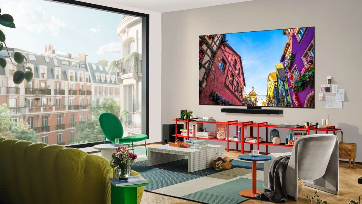LG OLED48C56LB - lifestyle - Televisie
