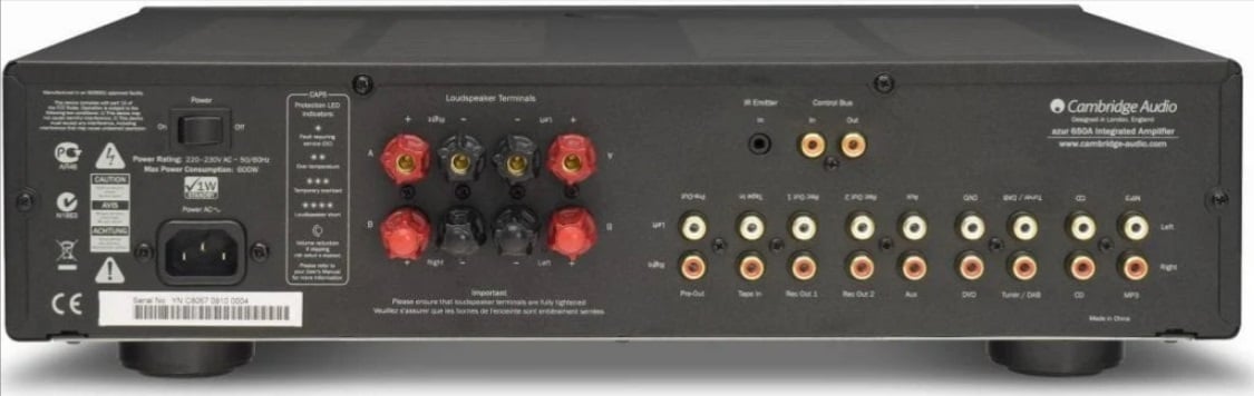 Cambridge Audio 650A stereo versterker - iEar'