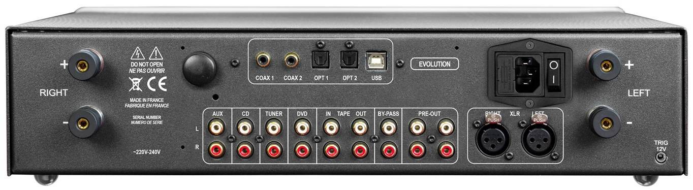 Atoll IN300 Evolution zwart - achterkant - Stereo versterker