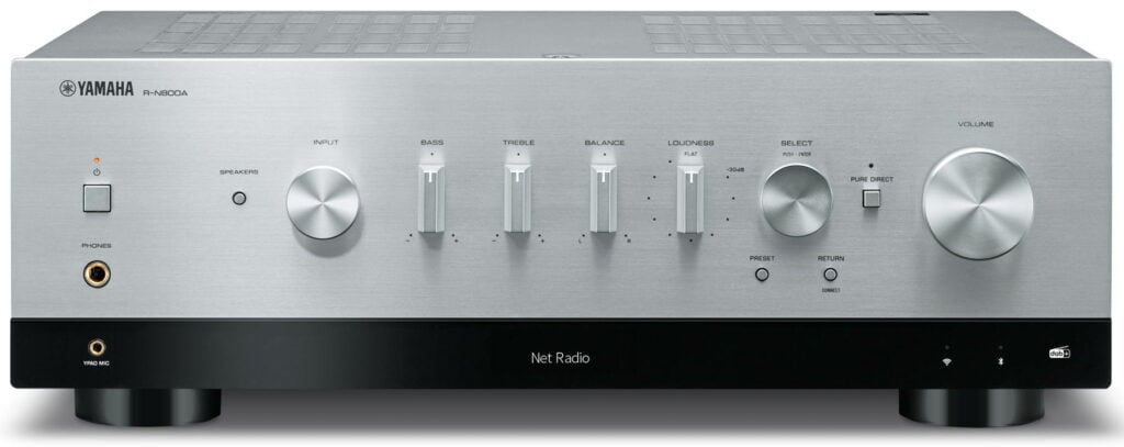 Yamaha R-N800A zilver