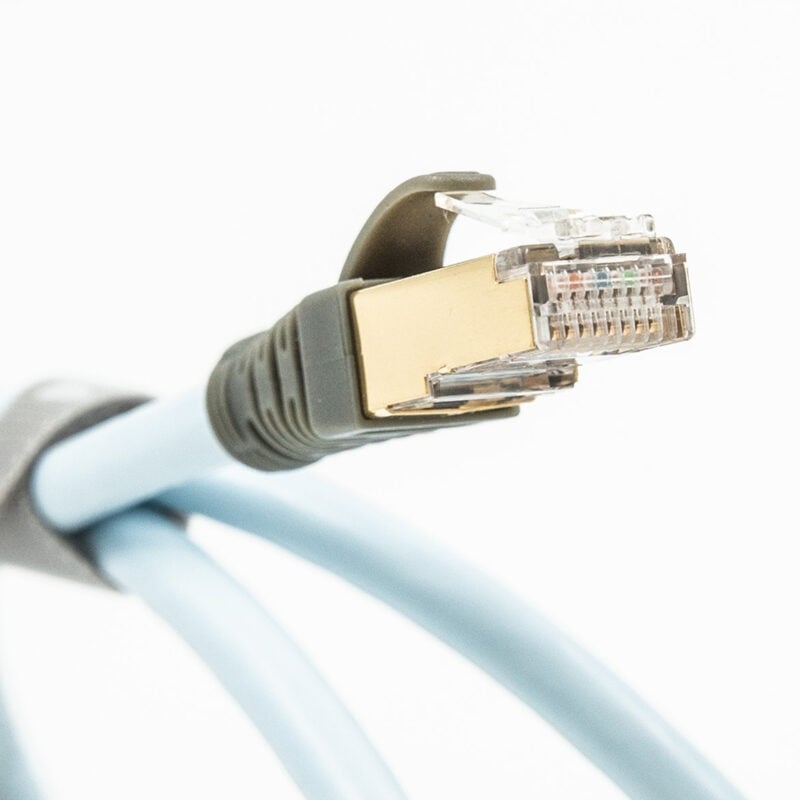 deleyCON 1x CAT 6 Universale Presa di Rete - 2x Porta RJ45 - Scherato