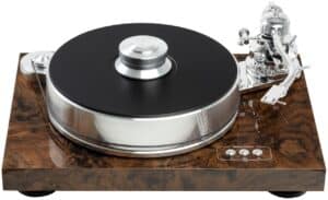 Pro-Ject Signature 10 walnuss burl gloss