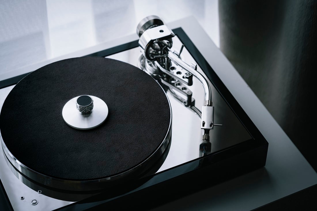 Pro-Ject Leather it zwart - Platenspeler accessoire