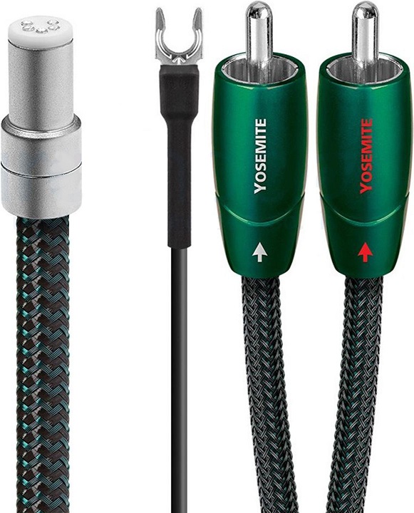 AudioQuest Yosemite JIS180/RCA 2,0 m. - Phono kabel