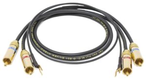 Van den Hul D-501 Silver Hybrid RCA/RCA 1,0 m.