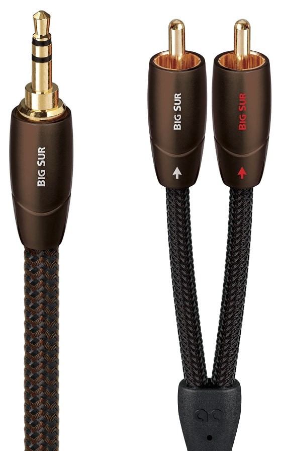 AudioQuest 3,5″/RCA Big Sur 1,0 m. - Aux kabel