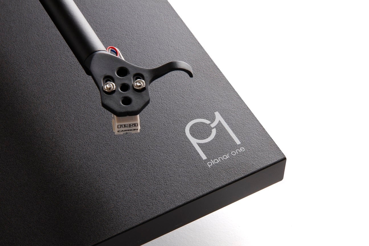 Rega Planar 1 zwart mat - Platenspeler