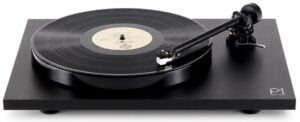 Rega Planar 1 Plus zwart mat