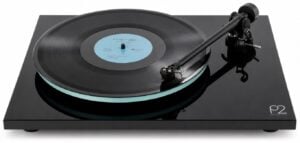 Rega Planar 2 Nd3 zwart hooglans