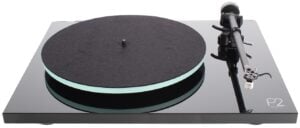 Rega Planar 2 Carbon zwart hoogglans