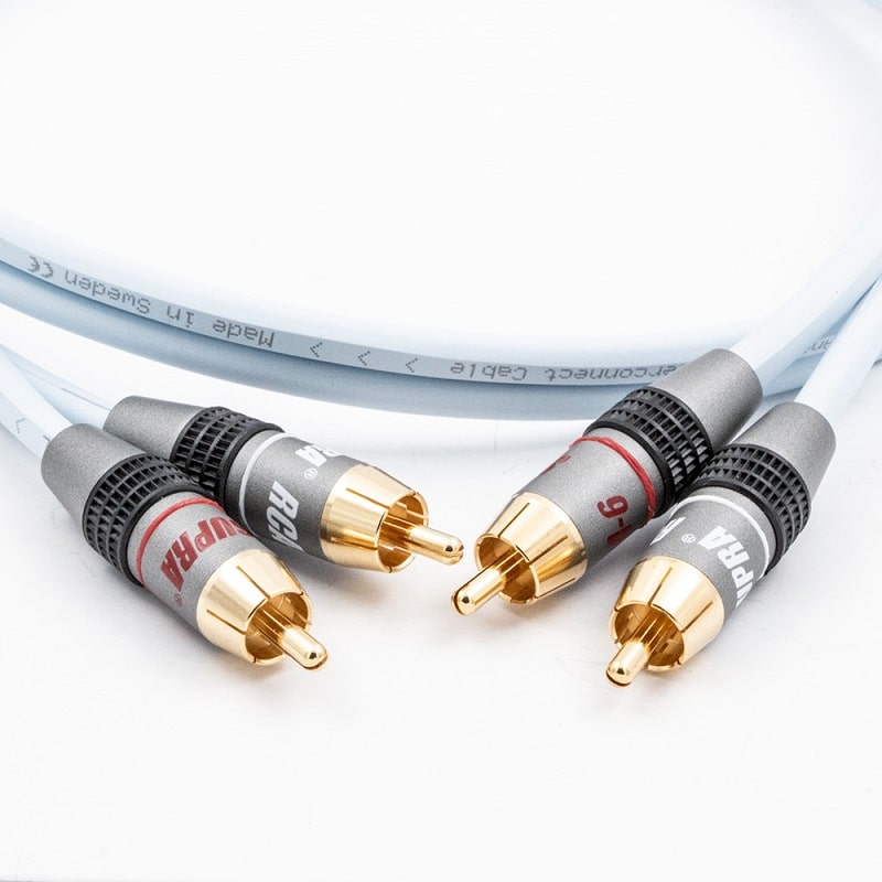 Supra Dual-RCA 4,0 m. - RCA kabel